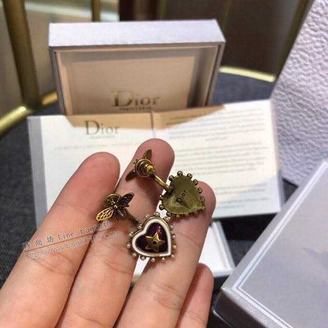 Dior飾品 迪奧經典熱銷款蜜蜂耳釘耳環  zgd1277